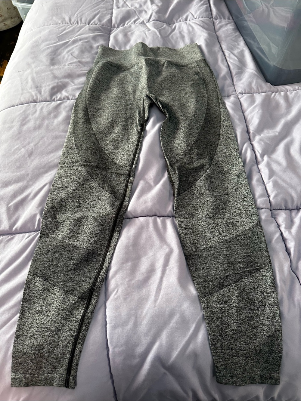 PINK Victoria's Secret Gray Seamless Leggings
